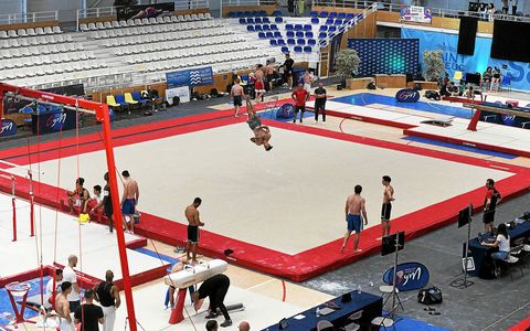 Déjà organisateurs du France Elite en 2019, les bénévoles de La Bretonne Gymnic Club ont reproduit la même configuration.