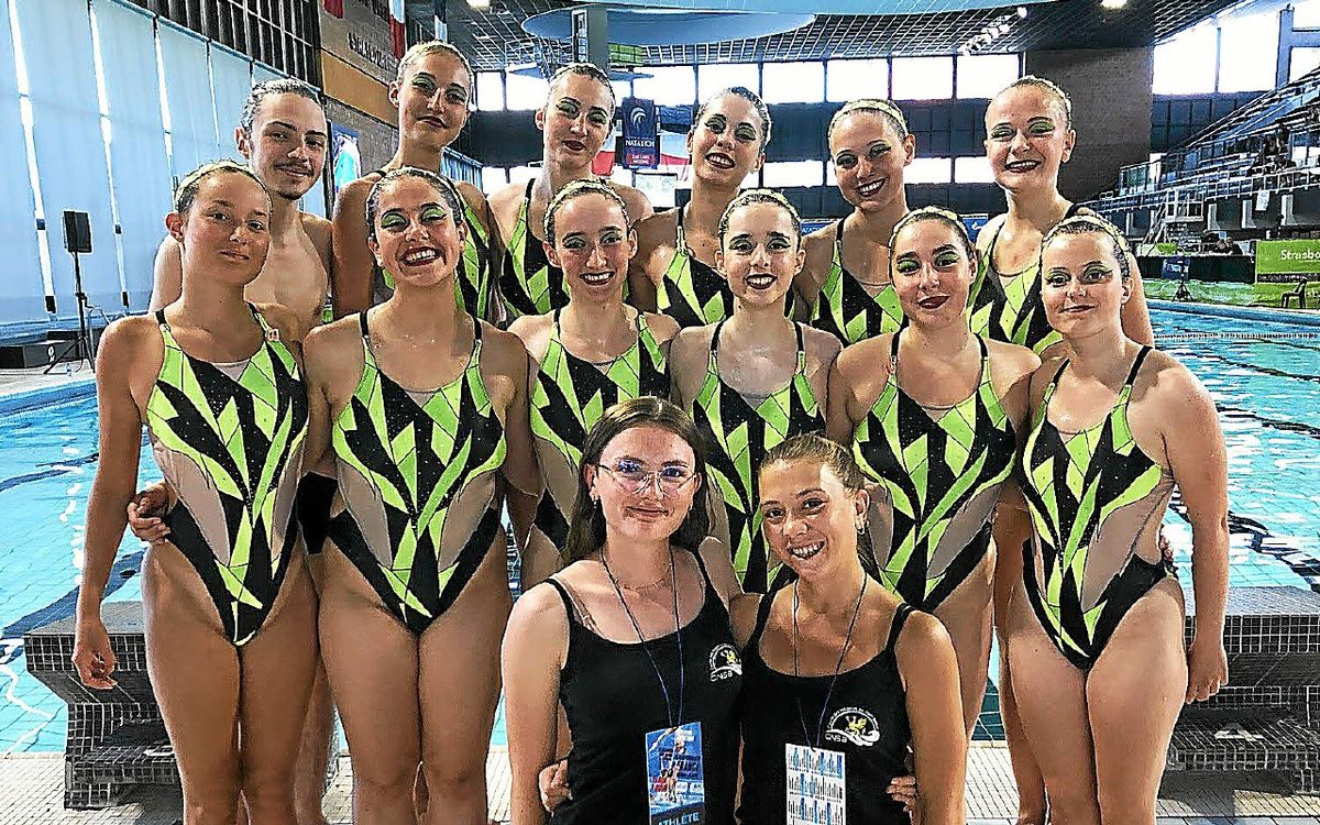 , Un top 10 pour le Cercle des nageurs de Saint-Brieuc au championnat de France Élite de natation artistique