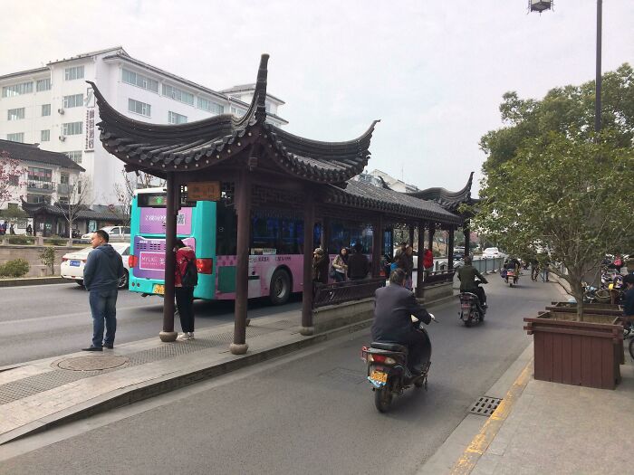 Arrêts de bus à Suzhou