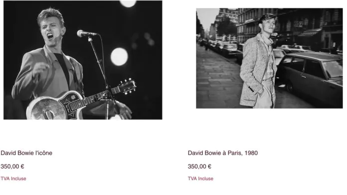 , Rennes. Les photos de la Galerie GGB vous invite à New York avec David Bowie