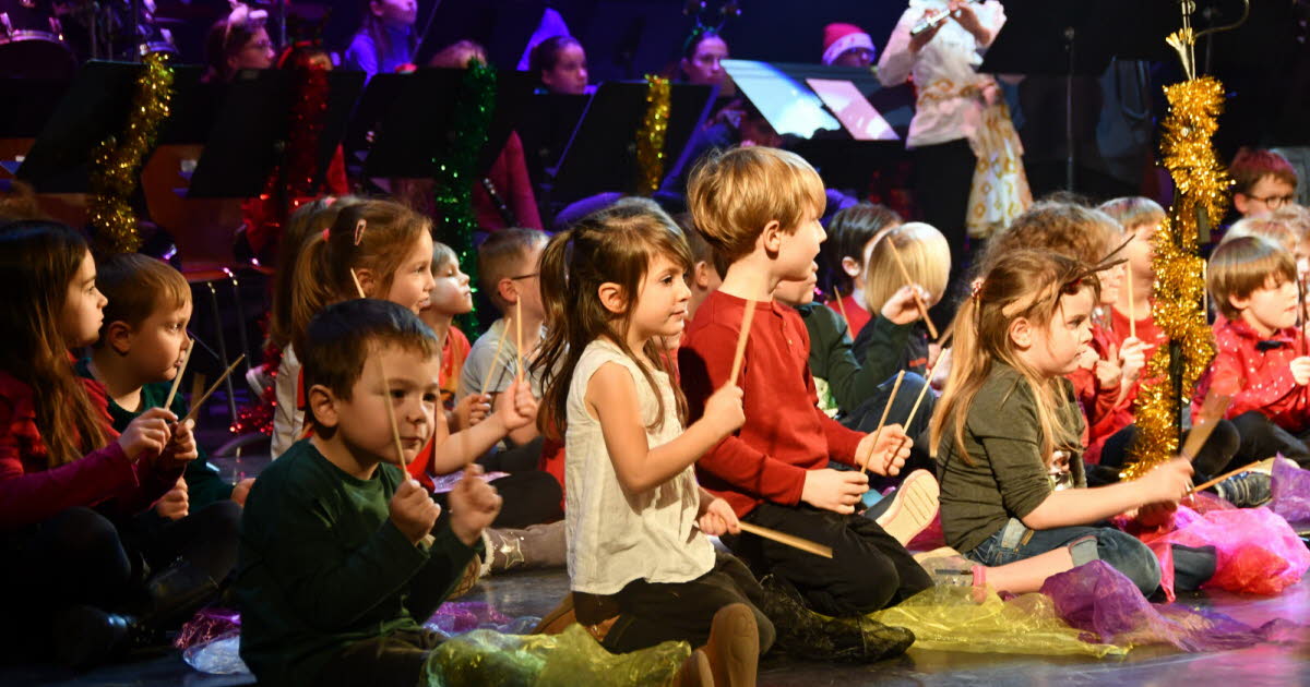 , Thann-Cernay De belles musiques du monde offertes au père Noël par l’École artistique